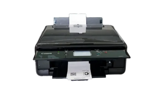 来場者バッジ印刷用プリンタ